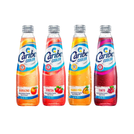 Cja RTD Caribe Sabor Manzana.300 ml /12 pza
