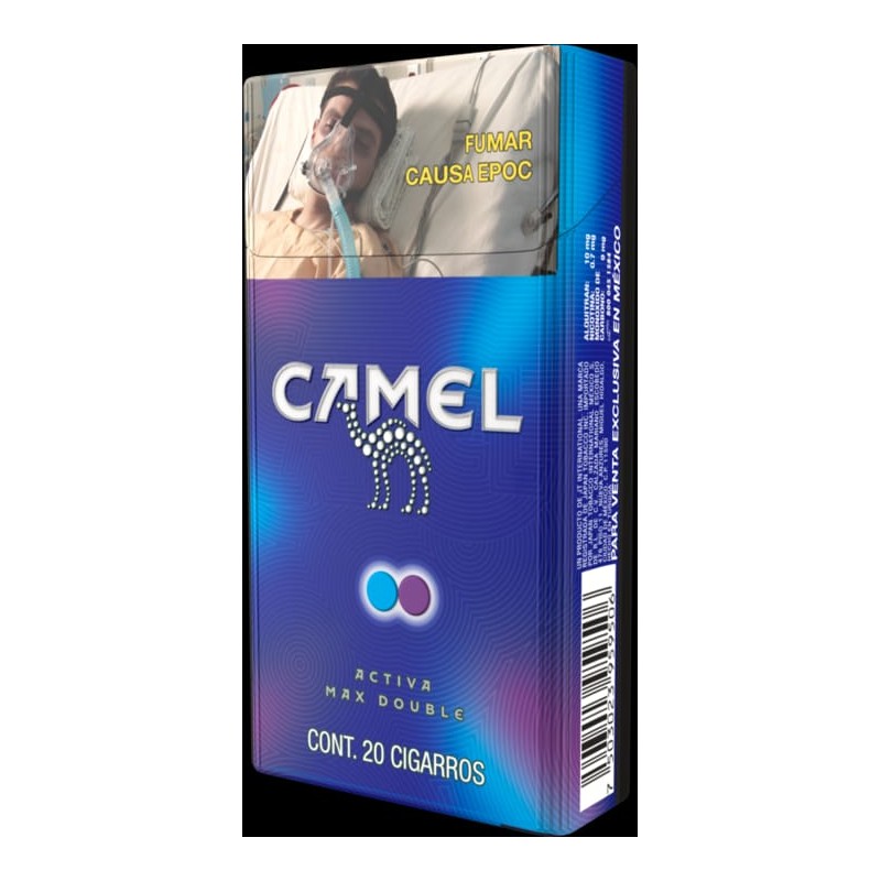Cja Camel Activa Max Double Blue and Mint 100s