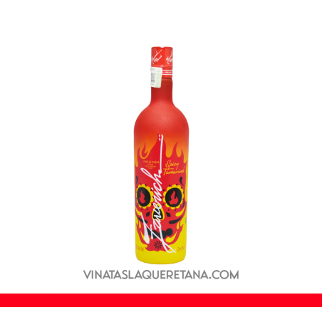 Licor De Vodka Zaverich Spicy Tamarindo .1000 ml