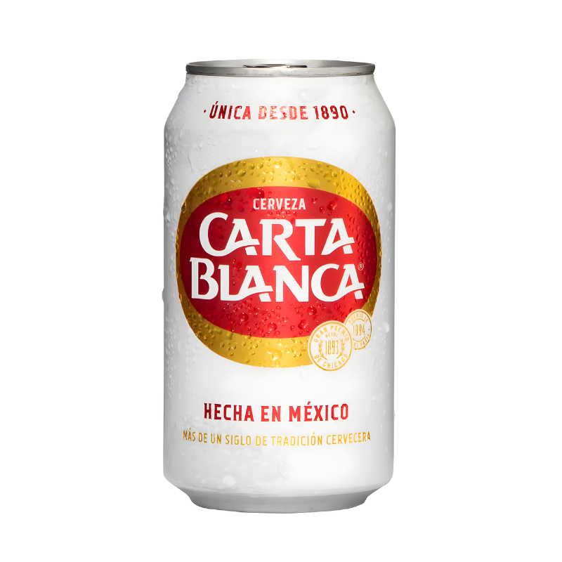 Cja Cerveza Carta Blanca Lata.350 ml