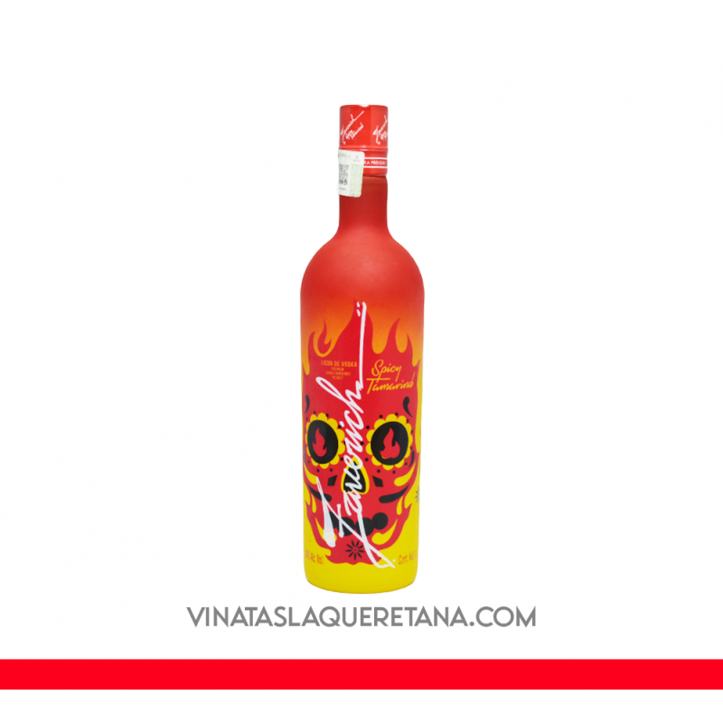 Licor De Vodka Zaverich Spicy Tamarindo .1000 ml
