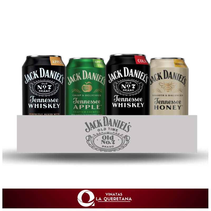 Cja Jack Daniel's RTD Sabores 12 oz
