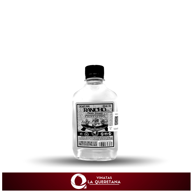 Licor de Agave Rancho Don Juan Cristalino .250 ml