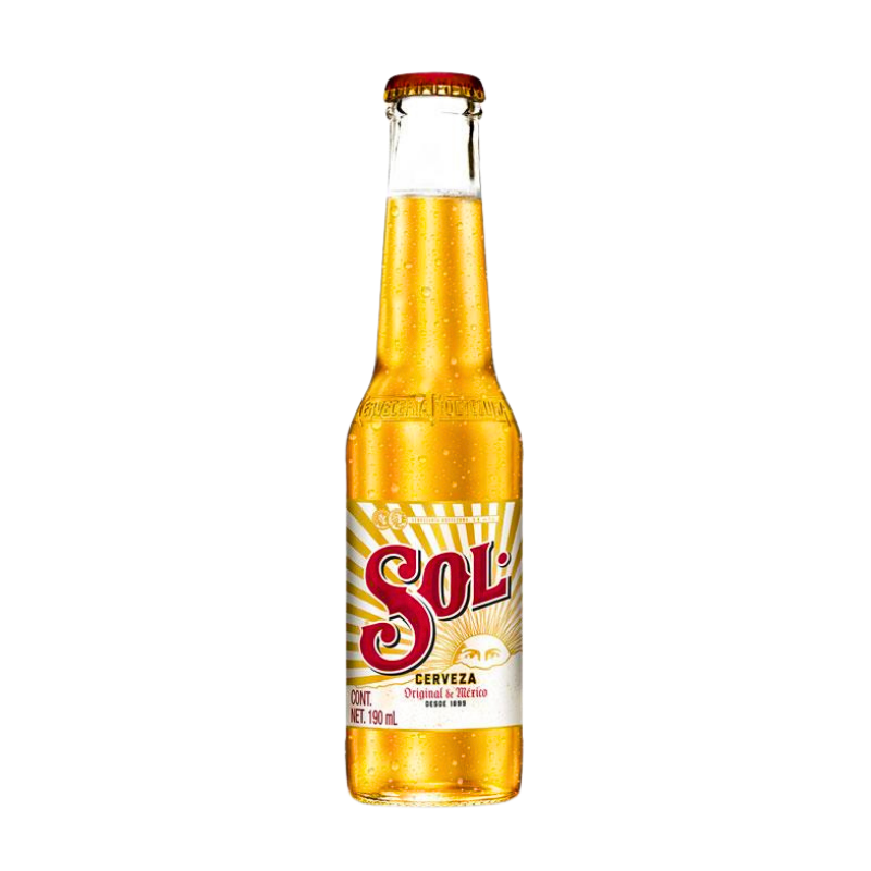 Cja Cerveza Sol Ampolleta .190 ml